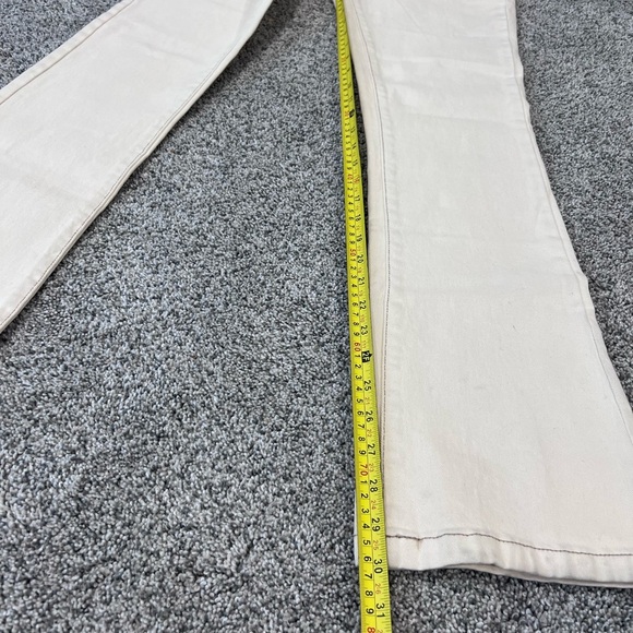 NWT! Kensie The Tessa High Rise Bootcut Women’s Size 10/30 In Cream - Picture 7 of 12